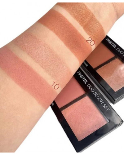 Набір рум'ян Pastel Profashion Duo Blush Set Cheek To Cheek