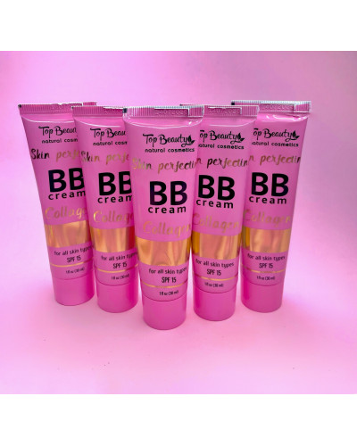 Тональний ВВ крем Top Beauty Skin Perfecting Collagen SPF15