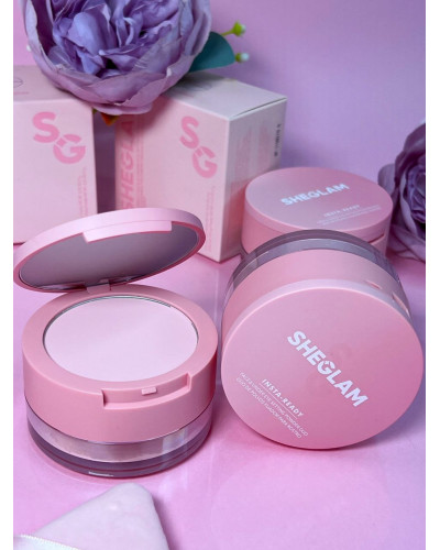 Подвійна пудра Sheglam Insta-Ready INSTA-READY FACE & UNDER EYE SETTING POWDER DUO
