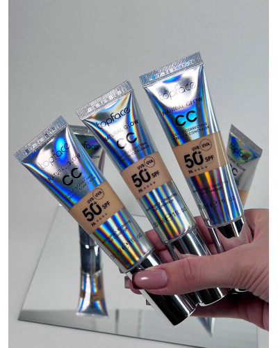 СС тональний крем Natural Glow CC Cream&Concealer 07