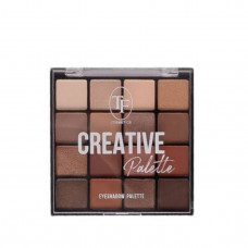 Палетка класичних коричневих тіней Creative Palette Triumph Cosmetics №02