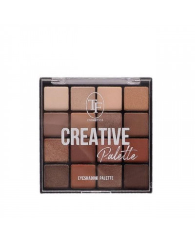 Палетка класичних коричневих тіней Creative Palette Triumph Cosmetics №02