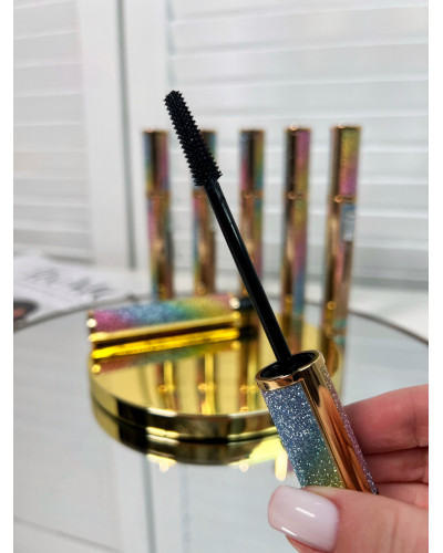 Туш для вій чорна об'ємна Parisa Cosmetics Mascara Glam&Glow