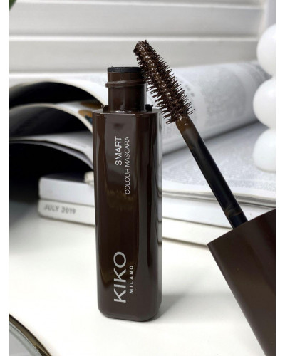 Туш для вій Kiko Milano Smart colour Mascara  коричнева
