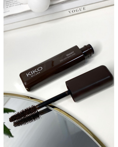 Туш для вій Kiko Milano Smart colour Mascara  коричнева