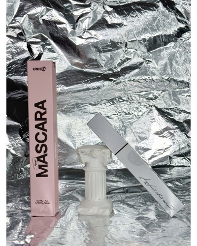 Термотуш-сироватка чорна для вій Unico Termo Mascara With Peptides