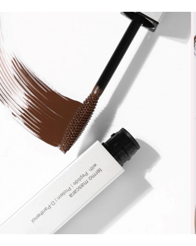 Коричнева термотуш з пептидами для вій UNICO Termo Mascara with Peptides Brown