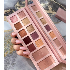 Палетка тіней для повік з рум'янами Angelic (12 color) Bogenia