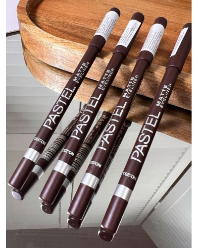 Водостійкий коричневий олівець для очей Pastel Matte Eyeliner Тон 333