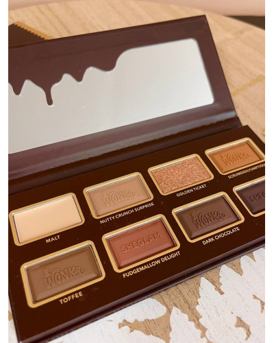 Палетка тіней для повік Sheglam Willy Wonka Bar Eyeshadow Palette
