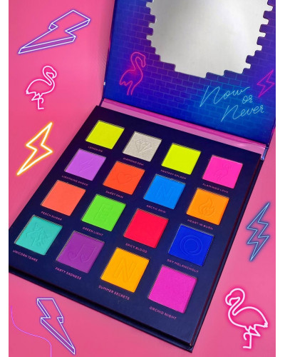 Неонові тіні Neon Demon Eyeshadow Palette PARISA