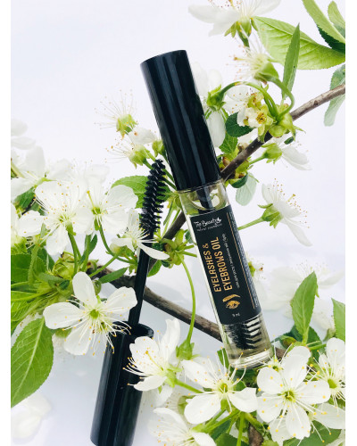 Олія Top Beauty для росту і зміцнення вій та брів з щіточкою 9 мл