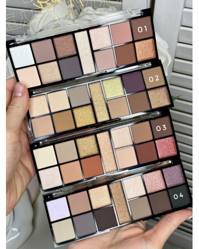 Тіні для повік Parisa Cosmetics Bon Voyage