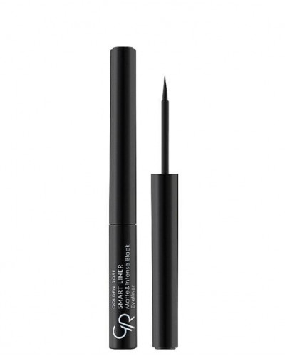 Рідка матова підводка для очей Golden Rose Smart Liner Matte & Intense Black Eyeliner