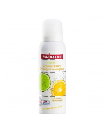 Крем-піна для ніг з олією апельсина та лайма PediBaehr Cremeschaum Orange Lemongrass