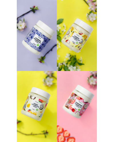 Кокосова олія для тіла Top Beauty and Coconut Fruit 250 мл Banana