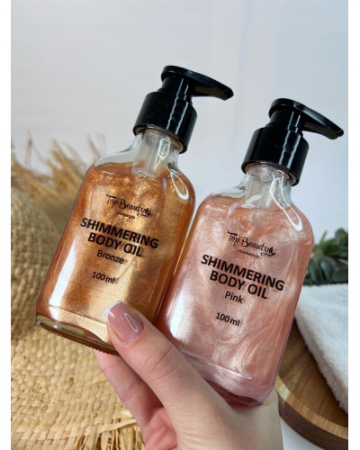 Мерехтлива олія для тіла Top beauty Shimmering Body Oil