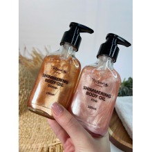 Мерехтлива олія для тіла Top beauty Shimmering Body Oil Рожевий
