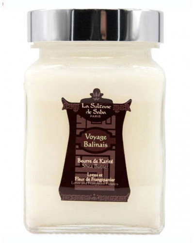 Масло каріте з ароматом лотоса та франжіпані La Sultane De Saba Shea Butter Lotus et Frangipanier 300ml