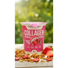 Колагенова гранола Полуниця-Кокос Gregory Mill Strawberry Coconut Collagen Premium Granola 600g