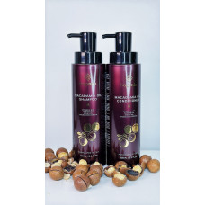 Доглядовий набір з олією макадамії: шампунь та кондиціонер Macadamia Oil Shampoo & Conditioner від Bogenia