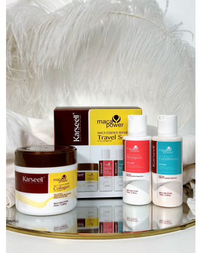 Відновлюючий тревел набір з есенцією маки - Karseell Maca Power Essence Travel Set