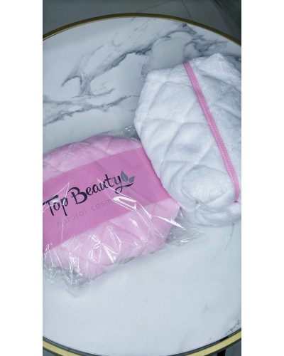Плюшева косметичка Top beauty 22 * 11 см Рожевий