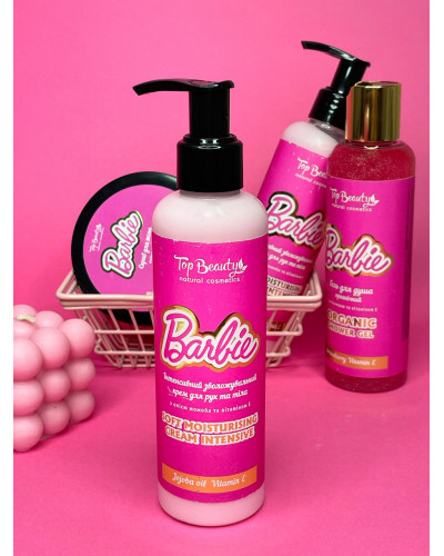 Зволожувальний крем для тіла та рук Top Beauty Barbie