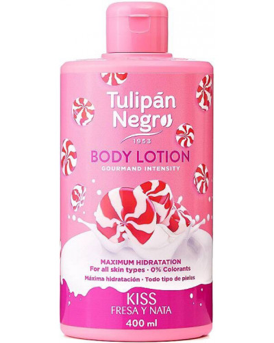 Лосьйон для тіла «Полуничний крем» Tulipan Negro
