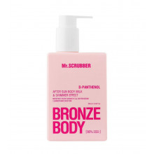 Молочко після засмаги з д-пантенолом і шимерним ефектом Bronze Body Mr.SCRUBBER