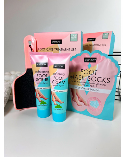 Доглядовий набір для ніг Sence Foot care treatment set