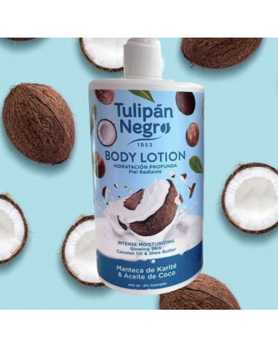 Tulipan Negro лосьон для тела Coconut oil & shea butter