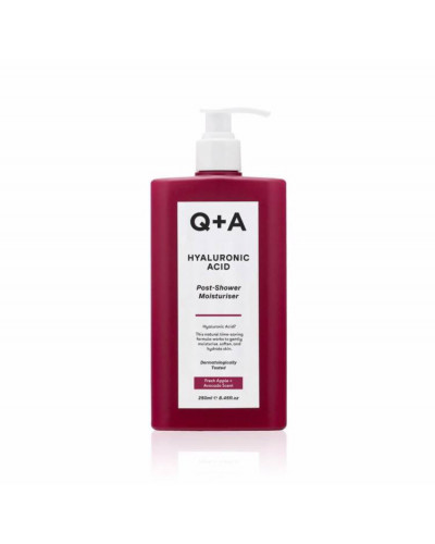 Крем для інтенсивного зволоження вологої шкіри Q+A Hyaluronic Acid Post-Shower Moisturiser 250ml