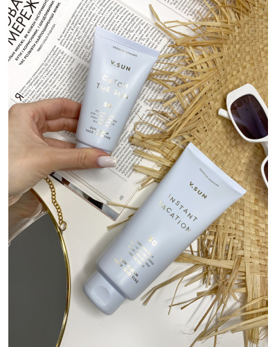 Водостійкий сонцезахисний крем для тіла V.SUN з SPF 50