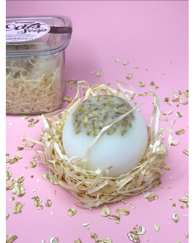 Мило-скраб для обличчя з вівсяними пластівцями Oats Soap Mr.SCRUBBER