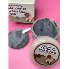 Глиняно-бульбашкова маска для зайвої якості Face Care Milky Piggy Carbonated Bubble Clay Mask 100 г