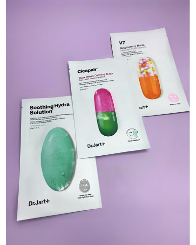 Освітлююча маска для обличчя з вітамінним комплексом Dr. Jart+ V7 Brightening Mask 30г