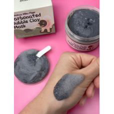Глиняно-бульбашкова маска для зайвої якості Face Care Milky Piggy Carbonated Bubble Clay Mask 100 г