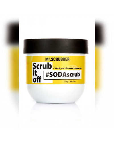 Скраб для обличчя Soda Scrub Mr.SCRUBBER
