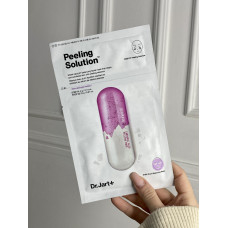 Тканинна двоетапна пілінг-маска для обличчя Dr.Jart + Dermask Ultra Jet Peeling Solution 27г