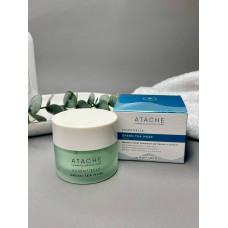 Омолоджувальна маска для обличчя з екстрактом зеленого чаю Atache Essentielle Green Tea Mask 50 мл