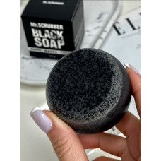 Чорне Мило-Маска для Обличчя Black Soap Mr.SCRUBBER