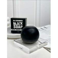 Чорне Мило-Маска для Обличчя Black Soap Mr.SCRUBBER