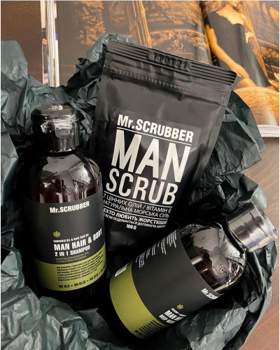 Набір подарунковий для чоловіків Mr.Scrubber