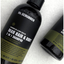 Шампунь чоловічий Mr. Scrubber Hairdy 2in1 250 мл