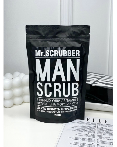 Кавовий скраб для тіла Man Mr.SCRUBBER, 200g