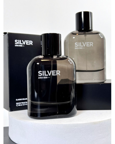 Парфюм для чоловіків Zara Man Silver 80 ml