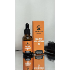 Комплекс олій для відновлення росту і зміцнення волосся та бороди Rosemary Hair & Beard Oil BARBER BLEND