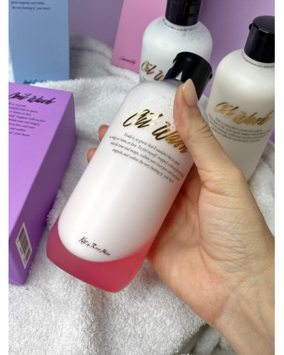 Двофазний гель для душу Kiss by Rosemine Fragrance Oil Wash Glamour 300 мл