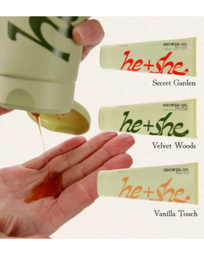 Гель для душу He+she vanilla touch